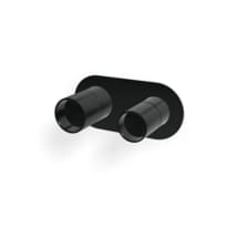 Плитка Treemme Watertube Внешняя часть смесителя для душа Watertube на 2 потребителя. оружейный металл PVD поверхность брашированная