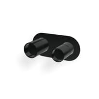 Плитка Treemme Watertube Внешняя часть смесителя для душа Watertube на 3 потребителя. оружейный металл PVD поверхность брашированная