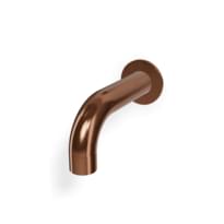 Плитка Treemme Watertube Излив для раковины настенный Watertube 170 мм бронза PVD поверхность брашированная