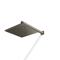Плитка Treemme X-Change Верхний душ 250х250 мм с кронштейном 389 мм из стены X-Change никель брашированный поверхность брашированная