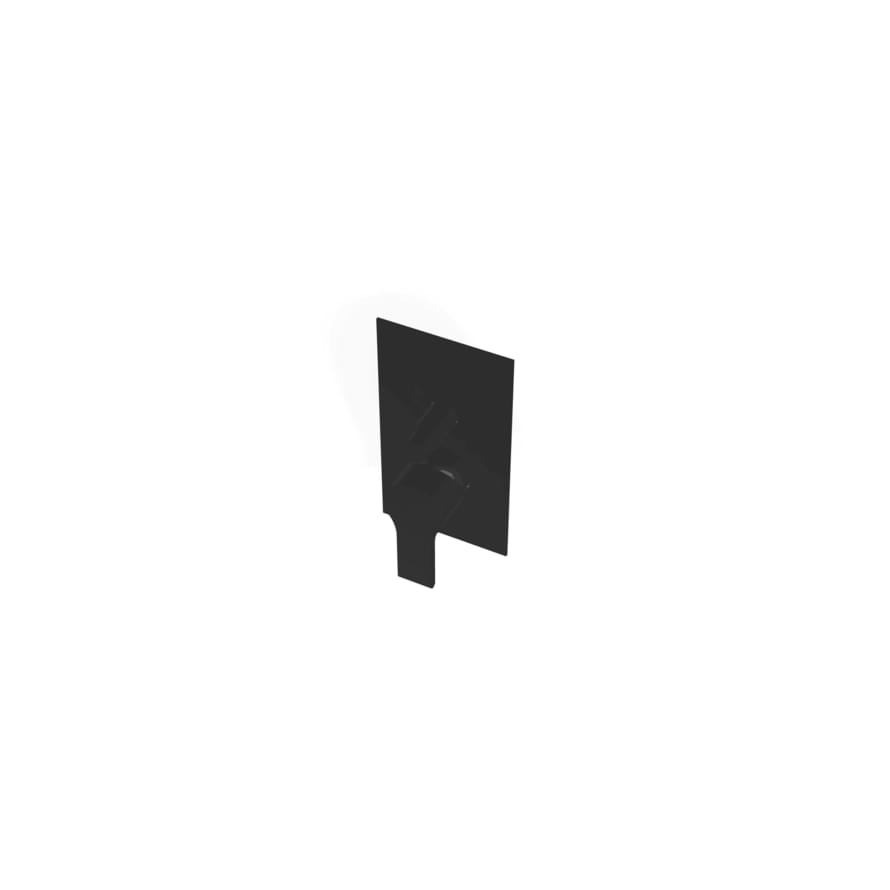 Плитка Treemme Xero Plus Внешняя часть смесителя для душа с переключателем Xero+ черный матовый  поверхность матовая