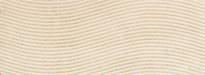 Плитка Tubadzin Balance Decor Ivory Wave Str 32.8x89.8 см, поверхность матовая, рельефная