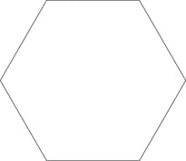 Плитка Tubadzin Cielo E Terra Bianco Geometry Mat 10 mm 19.2x22.1 см, поверхность матовая