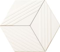 Плитка Tubadzin Colour Mosaic White 19.8x22.6 см, поверхность глянец, рельефная