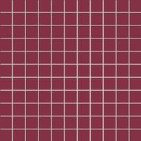 Плитка Tubadzin Colour Mozaika Carmine 30x30 см, поверхность глянец
