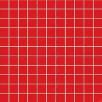 Плитка Tubadzin Colour Mozaika Red 30x30 см, поверхность глянец