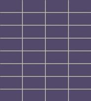 Плитка Tubadzin Colour Mozaika Violet 29.5x32.7 см, поверхность глянец