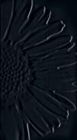 Плитка Tubadzin Colour Sunflower Black 32.7x59.3 см, поверхность глянец, рельефная