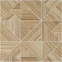 Плитка Tubadzin Elle Mozaika Wood 29.8x29.8 см, поверхность матовая