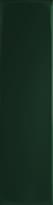 Плитка Tubadzin Groove Green Gloss 7.8x29.8 см, поверхность глянец