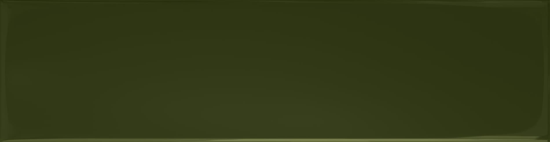 Плитка Tubadzin Groove Olive Gloss 7.8x29.8 см, поверхность глянец