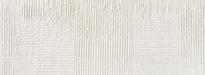 Плитка Tubadzin Grunge White Str 32.8x89.8 см, поверхность матовая, рельефная