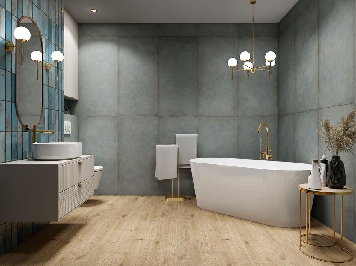 керамогранит фабрики Tubadzin коллекция Patina Plate