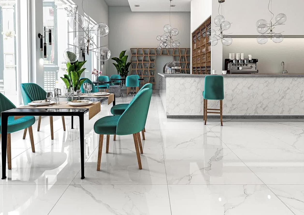 керамогранит фабрики Tuscania Ceramiche коллекция White Marble