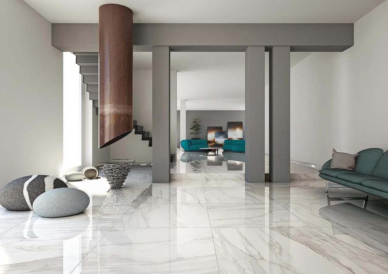 керамогранит фабрики Tuscania Ceramiche коллекция White Marble