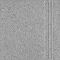 Плитка Unitile Pro Техногрес Профи Ступени Серый 01 30x30 см, поверхность матовая