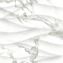 Плитка Vallelunga Calacatta VI. Ambra Rett. 60x60 см, поверхность полуполированная, рельефная
