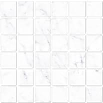 Плитка Vallelunga Carrara Mosaico 5X5 30x30 см, поверхность полуполированная