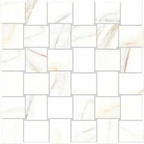 Плитка Vallelunga Cava Mosaico Intreccio 4x5 30x30 см, поверхность матовая