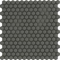 Плитка Vallelunga Cube Black Hex 28.5x30.5 см, поверхность матовая