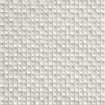 Плитка Vallelunga Cube White Circle 30x30 см, поверхность матовая, рельефная