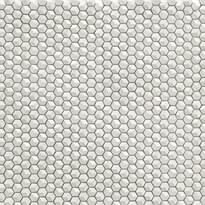 Плитка Vallelunga Cube White Pixel 29.5x29.5 см, поверхность матовая, рельефная