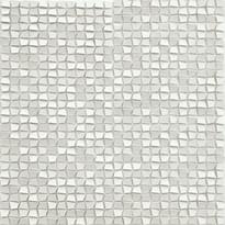 Плитка Vallelunga Cube White Poli 30x30 см, поверхность матовая, рельефная