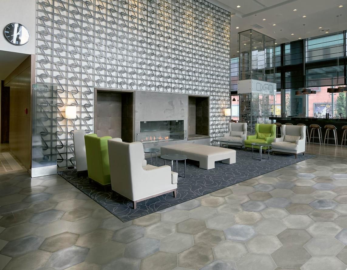 керамогранит фабрики Vallelunga коллекция Hextie