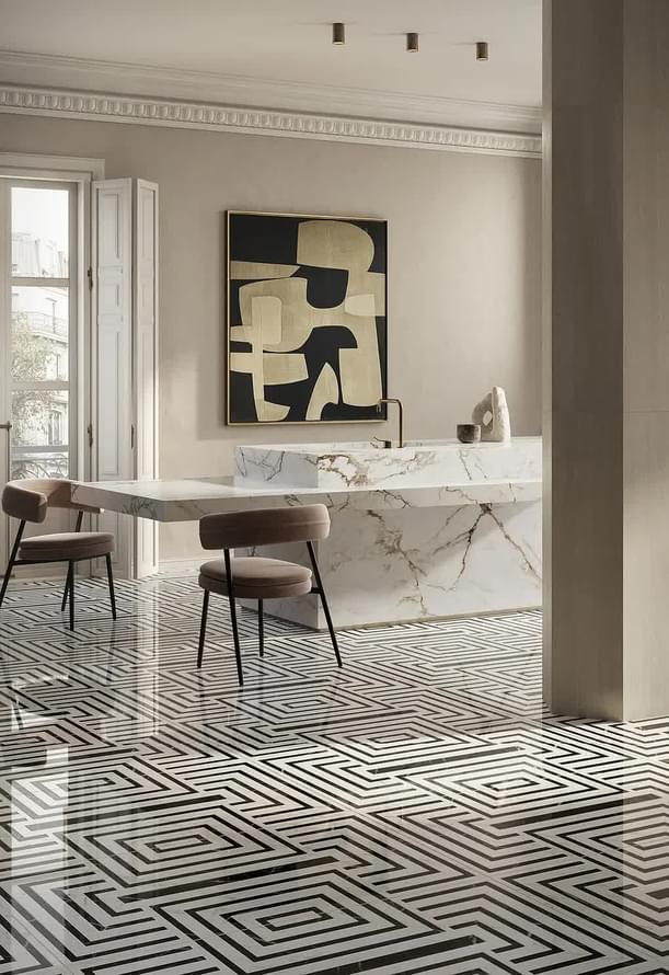 керамогранит фабрики Vallelunga коллекция Intarsi