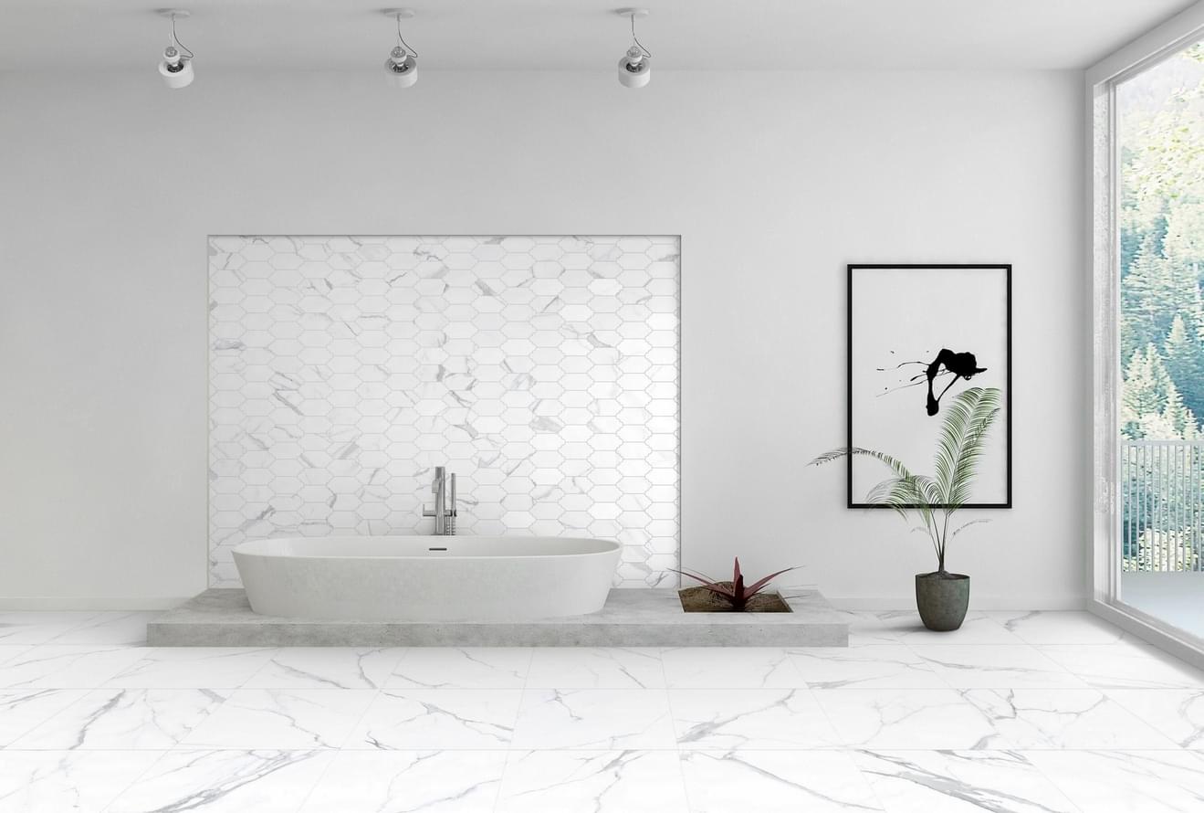 керамогранит фабрики Vallelunga коллекция Statuario