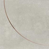 Плитка Vallelunga Terrae Decoro Arco Rame Basalto 59.5x59.5 см, поверхность матовая