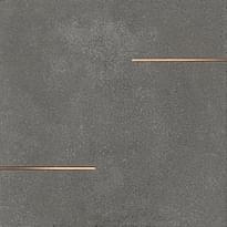 Плитка Vallelunga Terrae Decoro Bacchette Rame Piombo 59.5x59.5 см, поверхность матовая