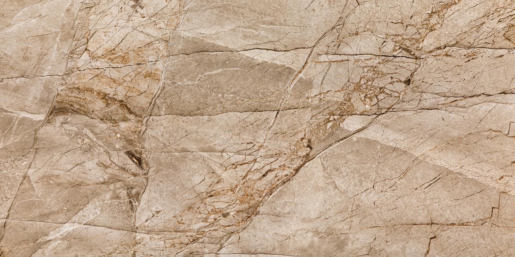 Плитка Varmora Marble Bixbite Sand Glossy 60x120 см, поверхность полированная