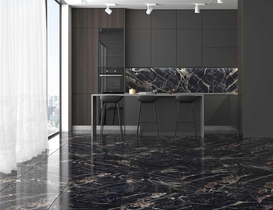 керамогранит фабрики Velsaa коллекция Alcantro Nero