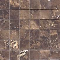 Плитка Velsaa Copper Slab Black Mosaic 30x30 см, поверхность полированная