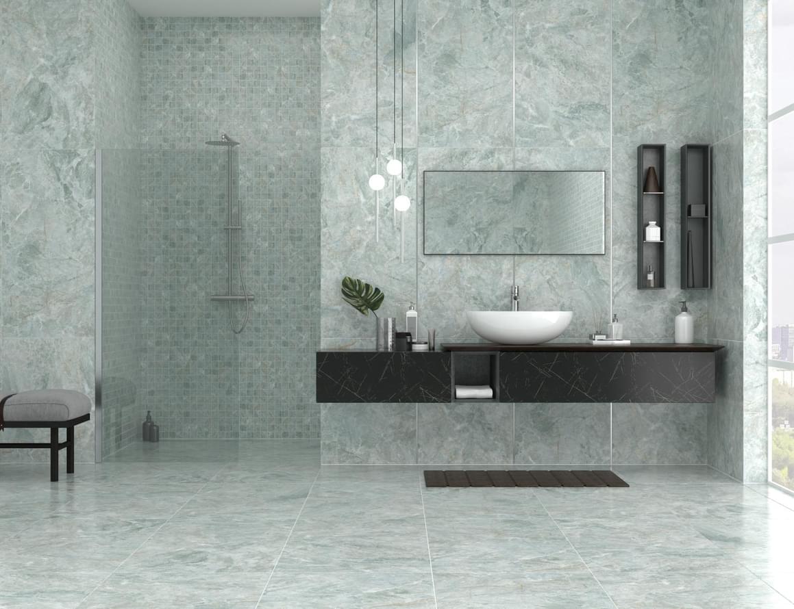 керамогранит фабрики Velsaa коллекция Quartz Green