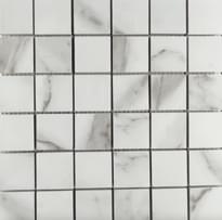 Плитка Velsaa Statuario Eva Satin Mosaic 30x30 см, поверхность полуматовая