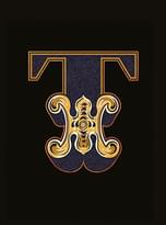 Плитка Versace Alphabet Lettera Nera T 14.5x19.4 см, поверхность матовая, рельефная