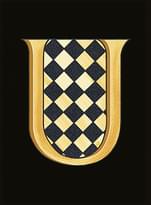 Плитка Versace Alphabet Lettera Nera U 14.5x19.4 см, поверхность матовая, рельефная