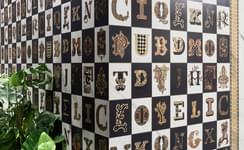плитка фабрики Versace коллекция Alphabet