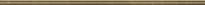 Плитка Versace Emote Listello Metallo Greca Marron-Oro 2x78 см, поверхность полированная