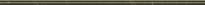 Плитка Versace Emote Listello Metallo Greca Nero-Oro 2x78 см, поверхность полированная