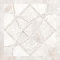 Плитка Versace Emote Onice Bianco Intarsio 78x78 см, поверхность полированная