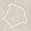Плитка Versace Eterno Angolo Medusa Intarsio White 10x10 см, поверхность полуполированная