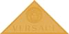 Плитка Versace Firma Triangolo Gold 14.2x7 см, поверхность глянец