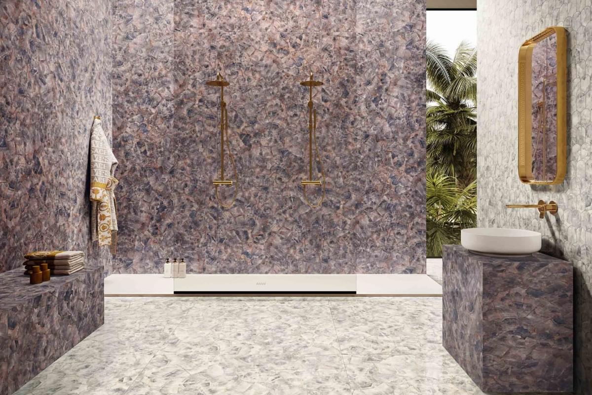 керамогранит фабрики Versace коллекция Gemstone