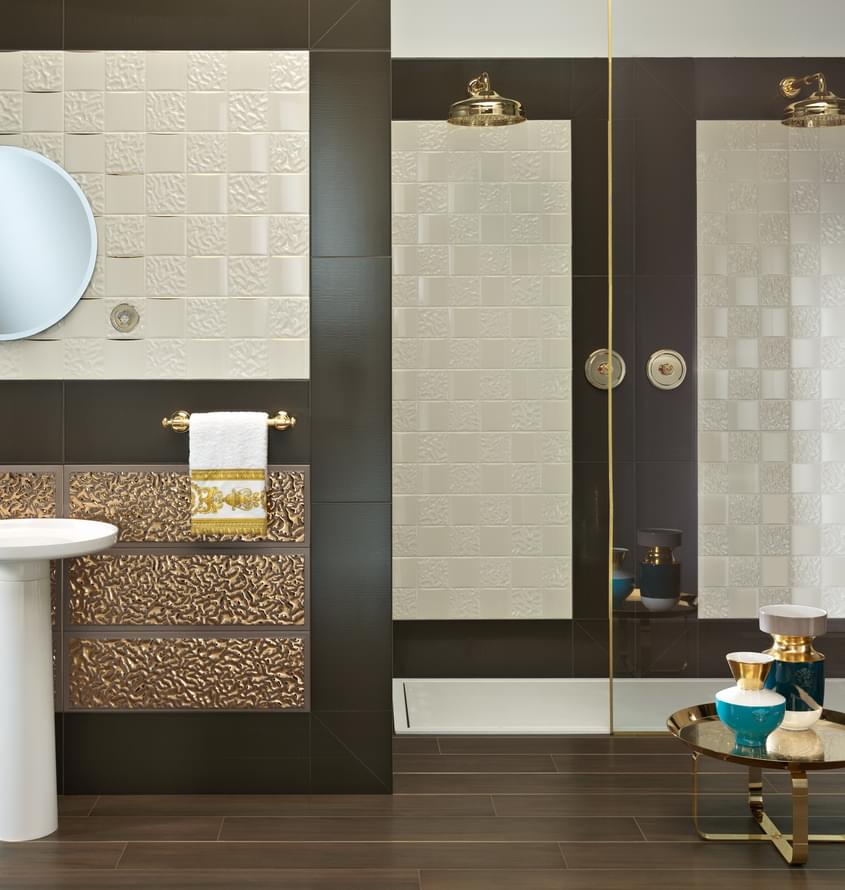 керамика фабрики Versace коллекция Gold