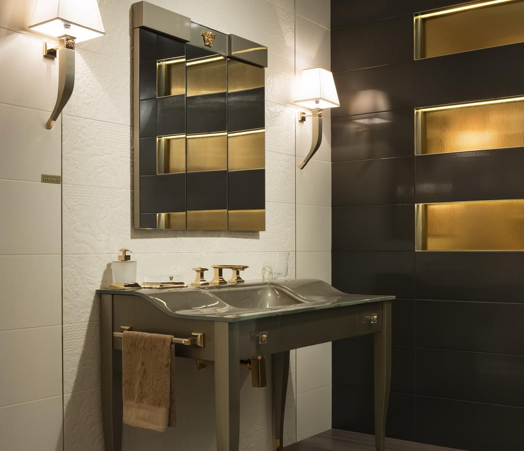 керамика фабрики Versace коллекция Gold
