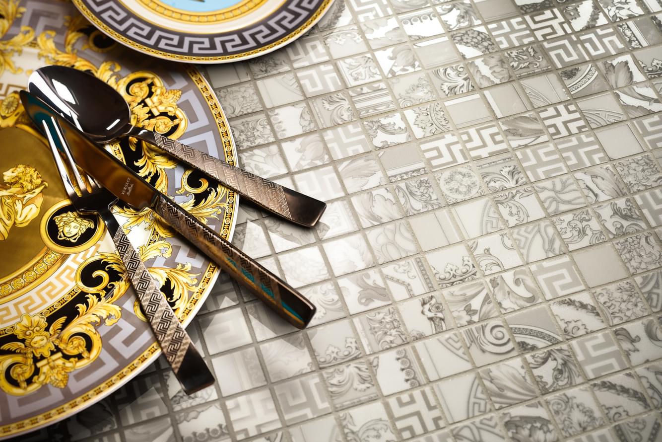 керамика фабрики Versace коллекция Gold