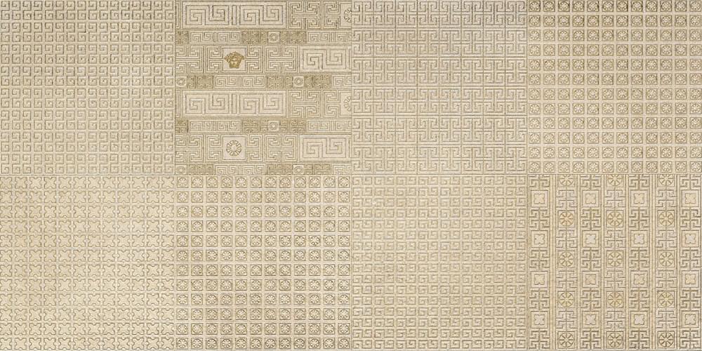 Versace Greek Formelle Beige-Oro 40x80